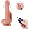 Shequ Haydon Dildo with 20 Vibration Modes and Clitoris Stimulator Skin