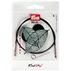 Prym 223983 - Ferri da maglia circolari NATURAL 100 cm, in metallo, multicolore