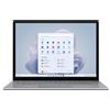 Microsoft Notebook Microsoft Surface Laptop 5 Intel® Core™ i7 i7-1265U Computer portatile 38,1 cm (15) Touch screen 16 GB LPDDR5x-SDRAM 512 SSD Wi-Fi 6 (802.11ax) Windows 11 Pro Platino [RIQ-00010]