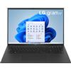 LG Notebook LG Gram 17Z90R Intel® Core™ i7 i7-1360P Computer portatile 43,2 cm (17) 2.5K 16 GB DDR5-SDRAM 1 TB SSD Wi-Fi 6 (802.11ax) Windows 11 Pro Nero [17Z90R-G.AP78D]