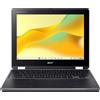 Acer Notebook Acer Chromebook R856TNTCO-C8LP 30,5 cm (12) Touch screen HD+ Intel® N N100 8 GB LPDDR5-SDRAM 64 eMMC Wi-Fi 6E (802.11ax) ChromeOS Nero [NX.KE5ET.002]