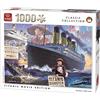 King International King- Titanic Movie Edition-Puzzle da 1000 Pezzi, Colore Tinta Unita, 55933