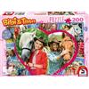 Schmidt Spiele Blocksberg Bibi e Tina-Puzzle per bambini, 200 pezzi, per la serie TV, 56365