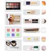 Omtofo 16 organizer per cassetti, colore bianco, regolabile in 3 misure, per scrivania, trucco, bagno, ufficio, utensili