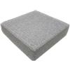 Schwar Textilien Trend, cuscino per sedia, 6 colori (argento)