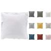 Promo Linge 2 federe per cuscino in percalle 100% cotone, 7 colori diversi, 63 x 63 cm, 50 x 70 cm (bianco, 63 x 63 cm)