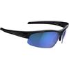 BBB Cycling Impress Occhiali Sportivi Con 3 Tipi Di Lenti Intercambiabili Occhiali Da Sole Leggeri Protezione UV Mezza Montatura Per Bici Da Corsa Uomo Donna Nero BSG-58