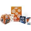 Hasbro Scatola sorpresa nerf con un blaster, freccette, adesivi e poster, da 8 anni
