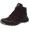 Jack Wolfskin Woodland Texapore Mid W, Scarpe da Esterno Donna, Burgundy/Pink, 37 EU