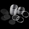 Uncle Paul 20 set di capsule per monete con 6 dimensioni regolabili Proteggi la custodia portamonete con guarnizione in schiuma per la raccolta di monete DC03 ([19/24/29/34/39/46MM]-20 Sets