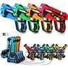 KIZJORYA Pistole Laser Tag ricaricabili Set di 4 con sensori pistola e gilet + LCD - Fantastici giocattoli per bambini Adolescenti Adulti - Giochi all'aperto Attività di gruppo dai 6 anni in su