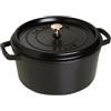Staub 40509-863-0 Round Casserole Dish 30 cm 8.35 L Black