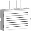 MNBVH Mensola Router WiFi, Scatola di Immagazzinaggio Parete, Organizer Cavi in Legno per Casa e Ufficio - Bianco