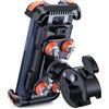 Lamicall Supporto Telefono Moto Antivibrazione - [Doppio Ammortizzatore] 360° Rotazione, Universale Manubrio Supporto Cellulare Bicicletta per iPhone 17 16 15 14 13 Serie, 4.7-6.8 Smartphones