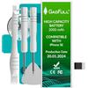 GadFull Batteria ad Alta Capacità compatibile con iPhone SE (modello 2016) | 2024 Data di produzione | incl. Set di riparazione manuale & Kit strumenti Profi | Nuova Batteria Cellulare
