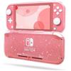 FIWWAT Switch Lite Case Custodia protettiva per Switch Lite, Cover Lite morbida compatibile con Switch Lite Cover in TPU con 2 x tappi di presa per il pollice Custodia da viaggio, Crystal Glitter