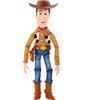 Mattel Disney Pixar Toy Story Woody Sceriffo del West snodato, parlante e in formato maxi (30,4 cm), 20 frasi, fedele nei minimi dettagli, peluche e plastica, dai 3 anni in su, HFY35