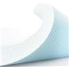 CHUN YI Topper per materasso matrimoniale in memory foam, spessore 7,6 cm, con copertura antiscivolo e ventilata in bambù ipoallergenico, design morbido e flessibile in memory foam per alleviare la