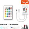 Tuya Controller per LED RGB+W Smart WiFi con Telecomando IR24