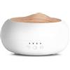 SALKING 250ml Diffusore di Oli Essenziali aromatico a grana di legno, Aromaterapia Ultrasuoni con Luce bianca calda, Senza BPA