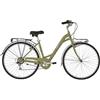 Alpina Bike Beauty, Bicicletta Unisex, Verde Militare, 28