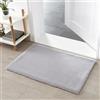 Teppich Wölkchen Tappeto Soffice Di Pelliccia Finta Di Coniglio - Decorazione Da Salotto - Tappeto Di Pelliccia Lavabile Come Tappetino Da Letto - Grigio - 60x90cm
