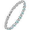 JEROOT Bracciale Magnetico Terapeutico ad Alta Potenza, Braccialetto Magnetico da Donna in Acciaio Inossidabile, Regolabile con strumento di rimozione