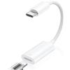 AXFEE Adattatore per cuffie USB C a light-ning da tipo C a light-ning, adattatore audio per i-Phone 15 i-Pad Air i-Pad Mini 6 MacBook, Galaxy S22 ULT, ricarica 3 in 1, trasferimento dati/adattatore