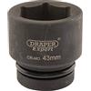 Draper Expert 5123 - Chiave a bussola esagonale Hi-Torq con attacco quadro da 1, 43 mm