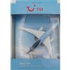 PPC Boeing 787-8 TUI giocattolo aereo modello in miniatura in metallo e plastica