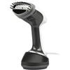 Girmi ST92 Ferro da Stiro Verticale a Vapore da viaggio, Stiratrice,1700 W, Piastra INOX, Capacità 360cc, Funzione Auto-spegnimento, Pronto in 40 sec, Accessori inclusi, Bianco/Grigio