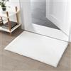 Teppich Wölkchen Tappeto Soffice Di Pelliccia Finta Di Coniglio - Decorazione Da Salotto - Tappeto Di Pelliccia Lavabile Come Tappetino Da Letto - Bianco - 60x90cm