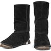 LeaSeek Tortini per saldatura in pelle, resistenti alla fiamma e all'abrasione, protezioni per scarpe a copertura completa, ghette per saldatura regolabili