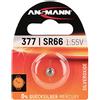 ANSMANN 1516-0019 Sr66/377 Ossido di Argento Batteria per Orologio 1,55V