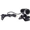CamKpell-C Webcam - Lunghezza focale regolabile manuale Usb Hd Webcam Potente webcam con microfono per computer Pc Laptop Desktop 640 * 480 - Nero