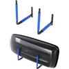 QLS Box per tetto regolabile a parete 33-57 cm BOX1 blu per riporre box da tetto attrezzi da giardino, portasci attrezzature sportive tavola da surf e iSUP
