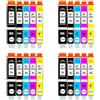 Amaprint 20 XL cartucce compatibili con HP 364 364XL PBK per DeskJet 5445 5460 OfficeJet 7515 PhotoSmart 7510 7520 B8550 C5324 C5370 C5380 B410a B410c C309a e altri