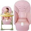 Shitafe Cuscino per Seggiolone, Fodera per Sedia da Pranzo per Bambini, Imbottitura Seggiolone in Pelle PU, Morbido E Confortevole, Copriseggiolone Universale per Peg Perego, Baoneo, Kosmic Jan, Siesta Zero3