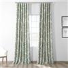 HPD Half Price Drapes BOCH-KC16072B-120 - Tenda Oscurante Stampata, 50 x 120 cm, Colore: Verde Tea Time