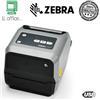 ZEBRA Stampante Zebra ZD621D 203DPI USB RS232 ETHERNET CUTTER - ZD6A042-D2EF00E