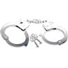 Pipedream Fetish Fantasy Beginner's Metal Cuffs Silver