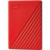 WD HDD WD My Passport 2TB Externe - Rosso