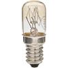 Duralamp Lampada incandescenza tubolare trasparente E14 11W 230V 2700k