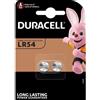 Duracell LR54 - batteria alcalina LR54 1.5V