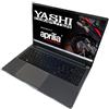 YASHI LE MANS Computer portatile 39,6 cm (15.6") Full HD AMD Ryzen™ 7 6800H 16 GB DDR5-SDRAM 1 TB SSD Wi-Fi 6 (802.11ax) Windows 11 Pro Nero YP1568