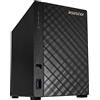 Asustor Drivestor 2 AS1102T - 2 Bay NAS, 1.4GHz Quad Core, 2.5GbE, 1GB RAM DDR4, Network Attached Storage (Senza dischi)