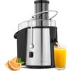 BOMANN AE1917CB - Spremiagrumi professionale - 1000 Watt - Capacità serbatoio: 2 Litri - Camino di riempimento extra-large - Nero/Argento