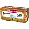 Plasmon Omogeneizzato Carne Agnello e cereale 2x80g Con Carne Italiana, 100% naturale, senza amidi e sale aggiunti