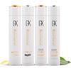 GK HAIR Global Keratin The Best Professional Hair (300ml/10.1 Fl Oz) Kit Il miglior kit professionale per capelli Trattamento lisciante e levigante per un naturale setoso e liscio