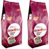 Gimoka - Caffè In Grani - 2 Kg - Miscela GRAN BAR - Intensità 12 - Made In Italy - Confezione Da 2 Pacchi Da 1 Kg